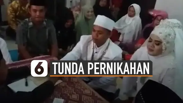 Saat ini Indonesia sedang menggencarkan social distancing karena wabah virus Corona. Membuat Pemerintah Daerah meminta pengantin yang akan mengadakan resepsi pernikahan di tunda terlebih dahulu.
