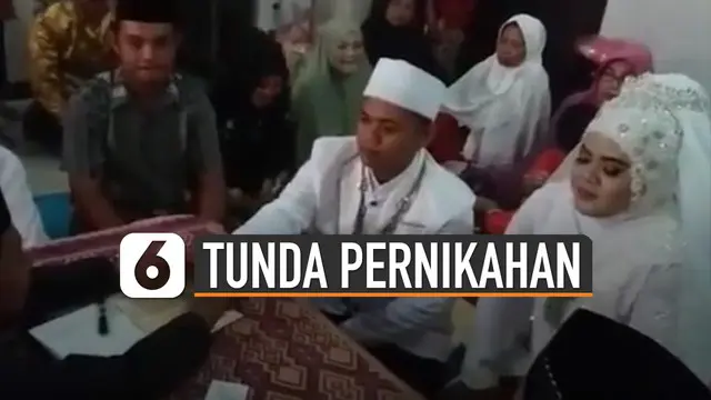 VIDEO: Social Distancing, Pemda Minta Pengantin Menunda Resepsi Pernikahan