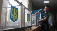 Pemilu di Ukraina. (BBC)