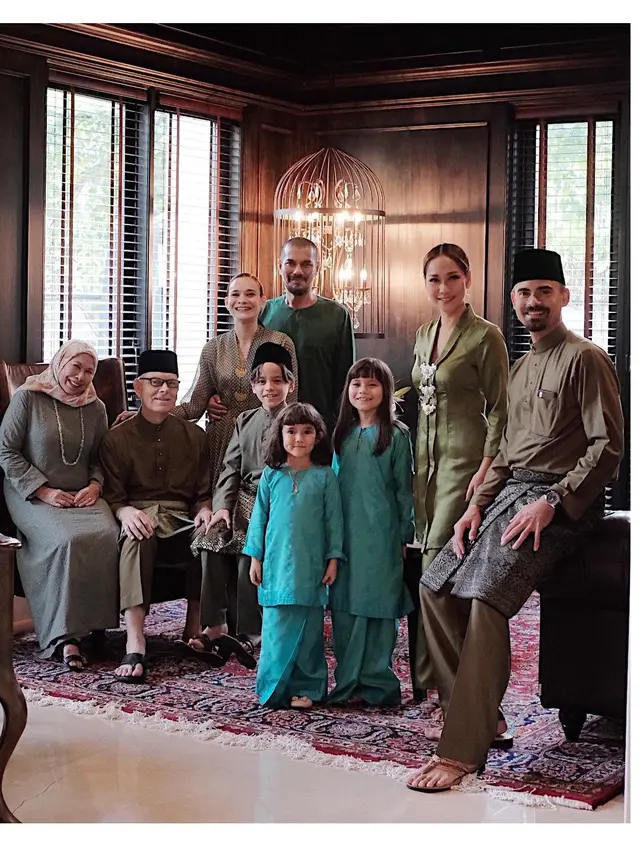 Seleb lebaran (Sumber: Instagram/bclsinclair)