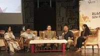 Garin Workshop dalam program Ruang Kreatif: Seni Pertunjukan Indonesia