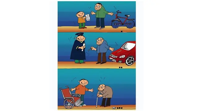 Ilustrasi sindir kehidupan manusia zaman sekarang