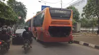 Bus Transjakarta Mogok (TMC Polda Metro Jaya)