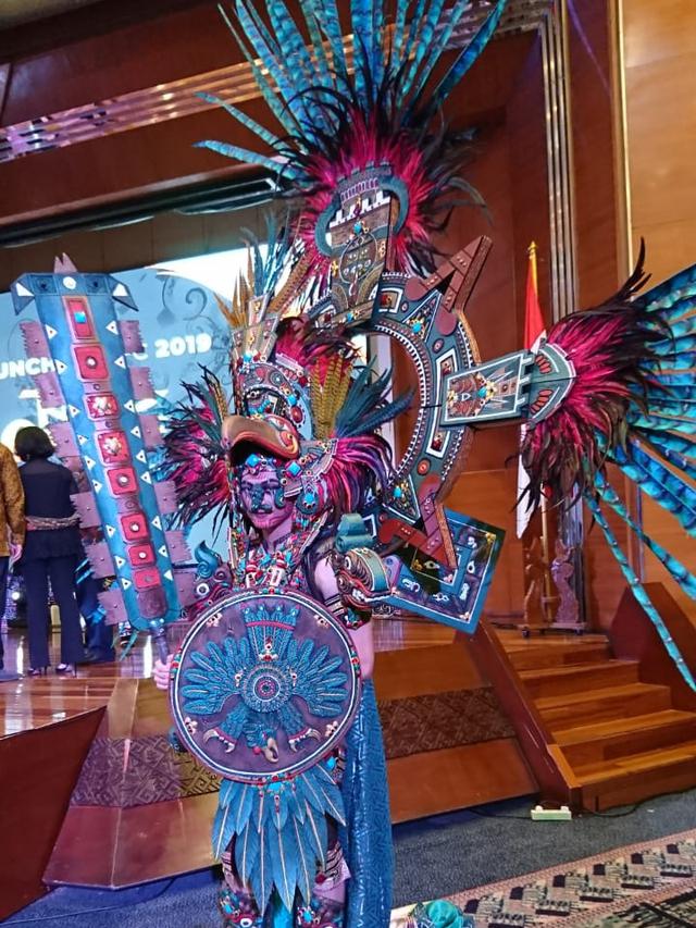 Dari Aztec hingga Hudoq Megahnya Bocoran Kostum  Jember 