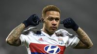 6. Memphis Depay (Lyon) - 6 Gol (1 Penalti). (AFP/Jeff Pachoud)