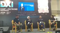 Ketua Umum WASI Tri Tito Karnavian dalam jumpa pers di JCC, Jakarta. (Liputan6.com/ Ika Defianti)