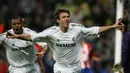 Antonio Cassano memperkuat Real Madrid selama dua musim (2006-2008). Namun, Cassano tidak pernah mendapatkan kepercayaan untuk mengisi posisi inti Los Merengues yang memang bertabur bintang. ((AFP/Philippe Desmazes)