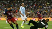 Barcelona vs Malaga (REUTERS/Albert Gea)