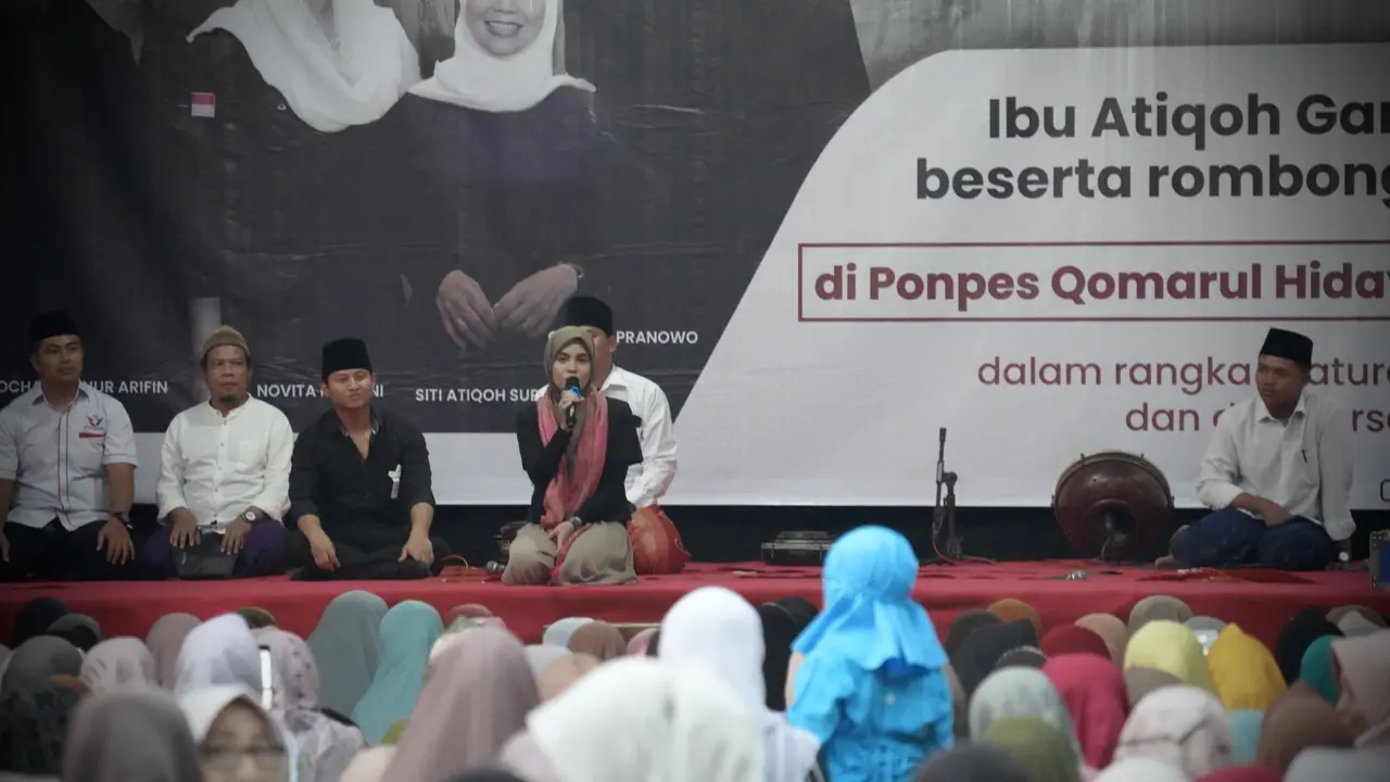 Istri calon presiden Ganjar Pranowo, Siti Atikoh