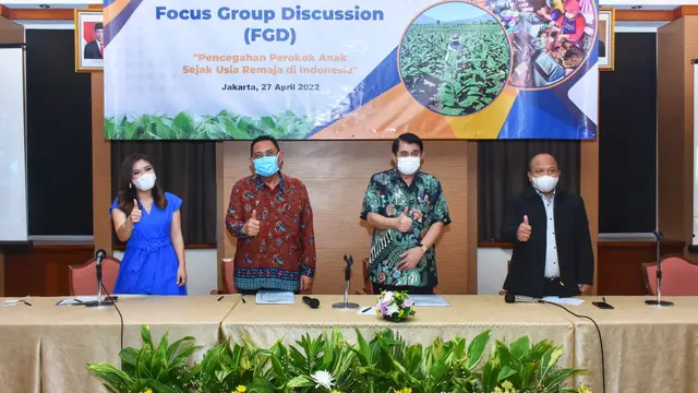 FGD Pencegahan Perokok Anak Sejak Usia Remaja di Indonesia