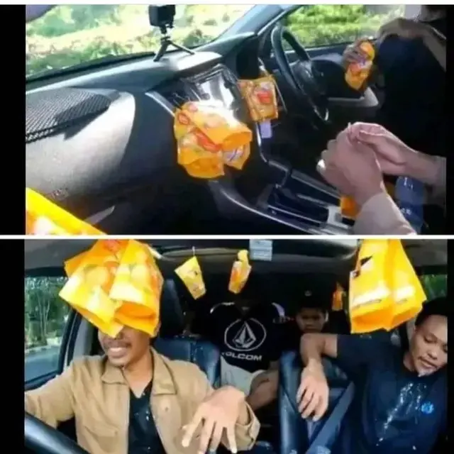 6 Potret Mobil Penuh Pengharum Ini Bikin Pusing, Rasa Mual Tak Tertahankan