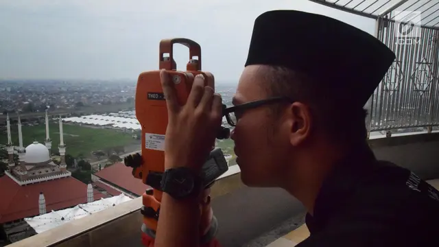 Mengintip Hilal di Langit Semarang