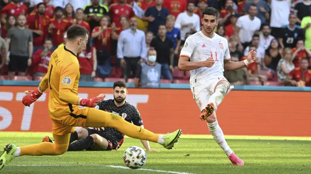 Foto Piala Eropa: Drama 8 Gol Lawan Kroasia yang Loloskan Spanyol Ke Perempat Final Euro 2020
