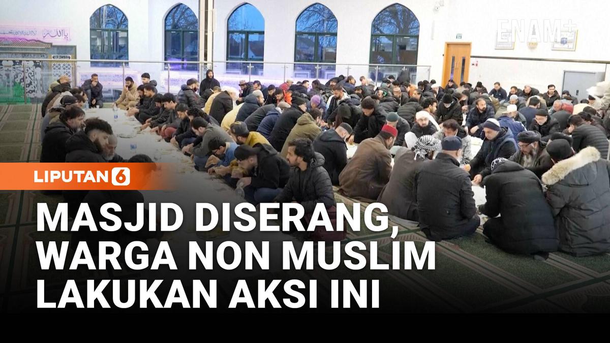 Aksi Ayah dan Anak Non Muslim di Inggris Lawan Kebencian Terhadap Islam