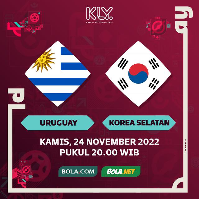 Prediksi Piala Dunia - Uruguay Vs Korea Selatan