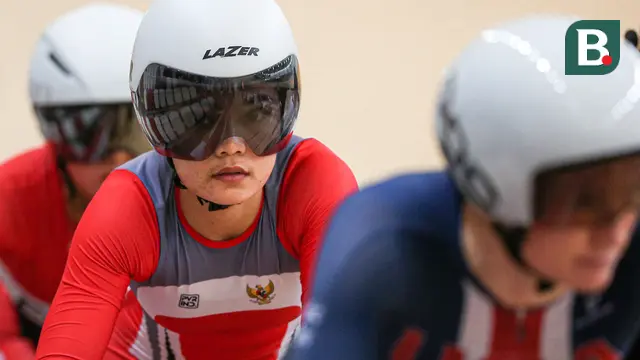 Foto: Perjuangan Tak Kenal Lelah Para Pebalap Sepeda Indonesia di Ajang UCI Track Nations Cup 2023, Duet Bernard-Terry Finish 15 Besar