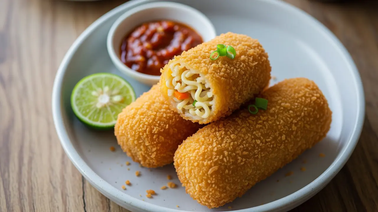 Kroket Mie Sederhana