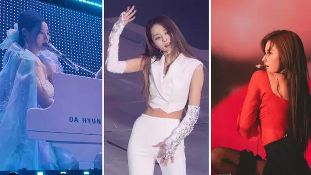 Penampilan solo memukau Dahyun, Tzuyu, dan Sana