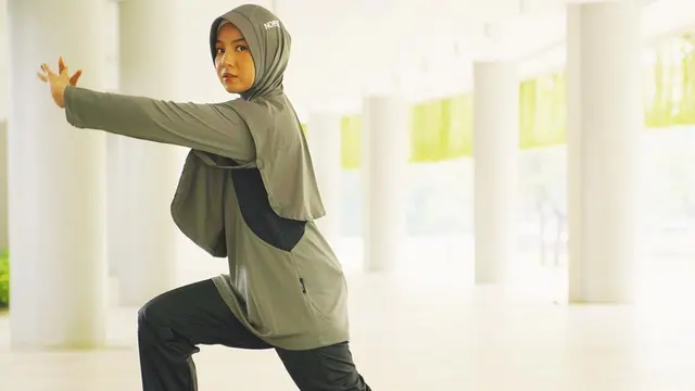 FOTO: Gaya Natasha Rizky dengan Busana Olahraga, Tetap Stylish