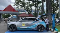 Hingga Juli 2023, tercatat PLN telah menggunakan lebih dari 325 mobil listrik dan lebih dari 1.500 motor listrik sebagai kendaraan operasional perusahaan di seluruh Indonesia. (Dok PLN)