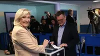 Sosok Marine Le Pen, Calon Presiden Prancis yang Bakal Larang Muslim Pakai Hijab di Tempat Umum. foto: Instagram @marine_lepen