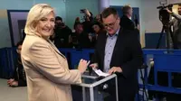 Sosok Marine Le Pen, Calon Presiden Prancis yang Bakal Larang Muslim Pakai Hijab di Tempat Umum. foto: Instagram @marine_lepen