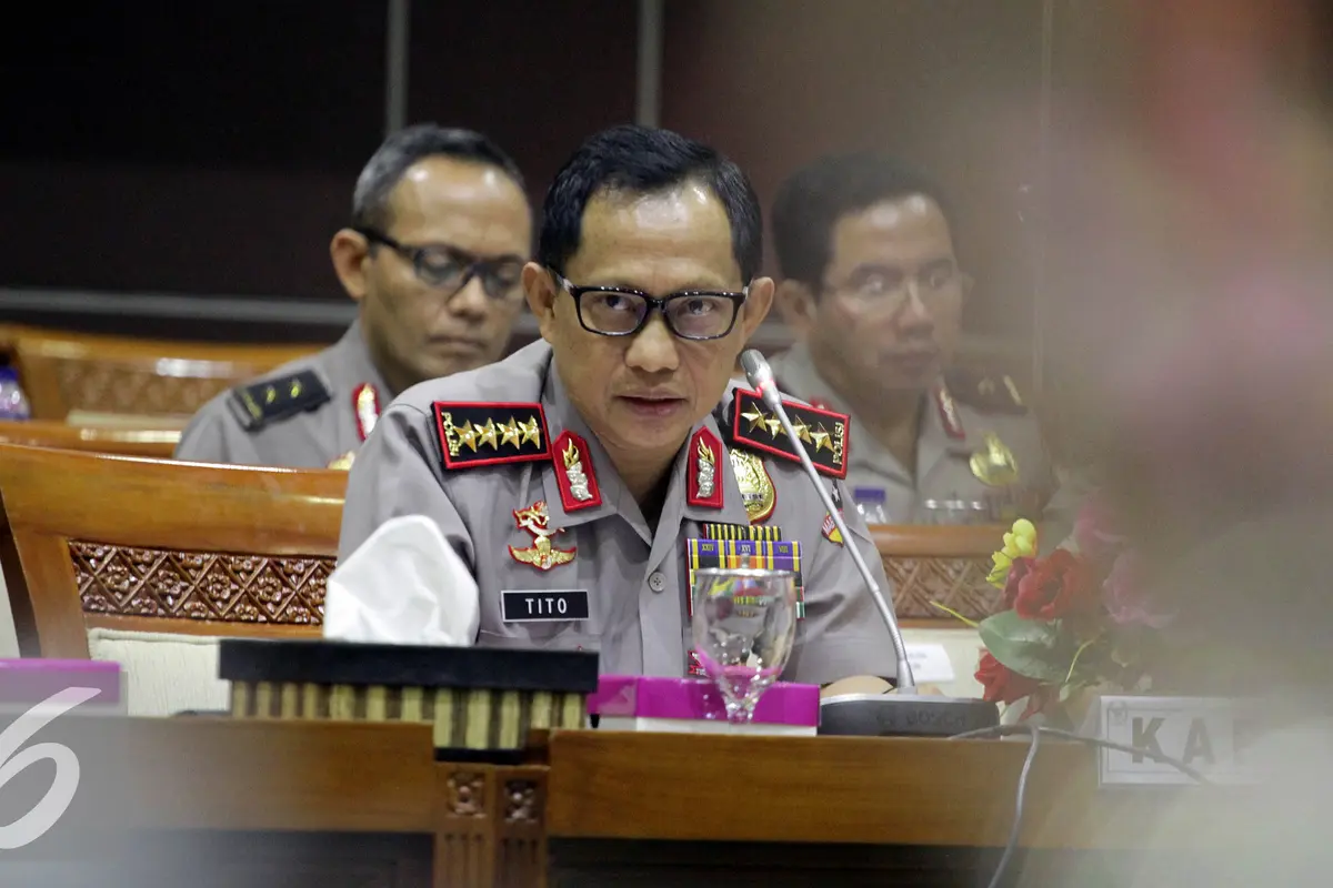 20160831- Kapolri Tito Karnavian Paparkan Paham Radikal di Komisi III-Jakarta- Johan Tallo