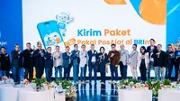 Launching fitur 'Kirim Barang' di BRImo. (c) BRI