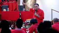 Ketua Badan Pemenangan Pemilu PDIP Bambang Wuryanto dalam Rakernas III PDIP. (Dokumentasi PDIP)