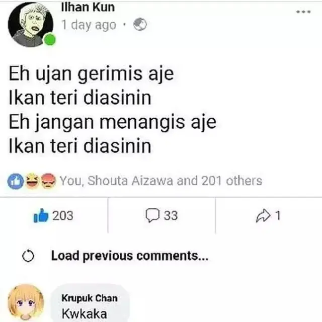 6 Meme Pantun Tidak Nyambung Bikin Dahi Berkerut