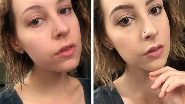 6 Potret Ekpektasi vs Realita Wanita Tampil Natural Ini Curi Perhatian