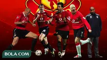 Manchester United - 5 Pemain Gagal Happy Ending: Jaap Stam, Paul Ince, Ruud van Nistelrooy, David Beckham, dan Roy Keane (Bola.com/Adreanus Titus)