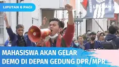 Sesuai rencana, BEM SI akan menggelar demo di depan Gedung DPR/MPR pada hari ini. Dalam tuntutannya, mahasiswa menolak wacana perpanjangan masa jabatan tiga periode Presiden Jokowi dan penundaan Pemilu.