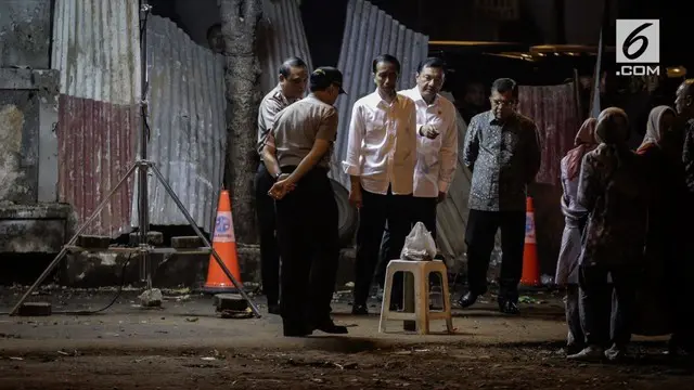 Jokowi dan JK Sambangi Lokasi Bom Kampung Melayu