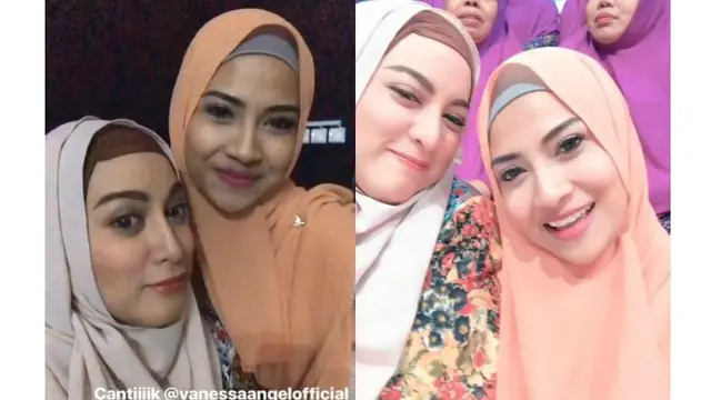 Kerap Tampil Seksi, 6 Pesona Vanessa Angel saat Pakai Hijab Ini Tuai Pujian