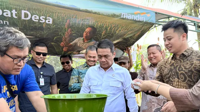 Dukung Pertanian Berkelanjutan, Bank Mandiri Kembangkan Budidaya Sorgum di Kabupaten Bogor