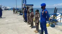 Patroli di kawasan perbatasan oleh Balai Karantina Tarakan Kalimantan Utara.
