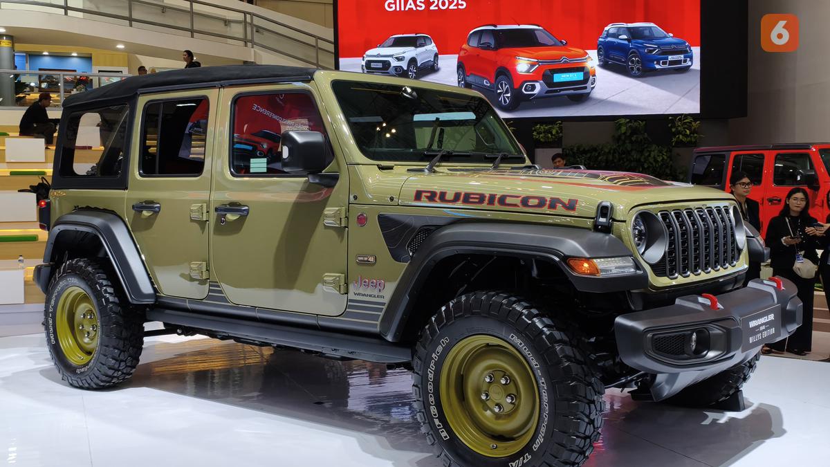 Jeep Wrangler '41 Willys 4-Door Edition Resmi Meluncur di GIIAS 2025, Hanya Ada 6 Unit