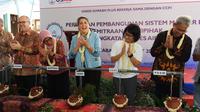Hampir semua masyarakat Surabaya bisa mengakses air bersih. (Foto: Liputan6.com/Fitri Haryanti)