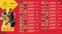 Pertandingan NBA 2020/2021 pekan kedelapan dapat disaksikan melalui platfrom streaming Vidio. (Dok. Vidio)