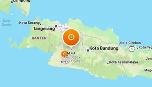 Gempa Cianjur Berpusat di Darat