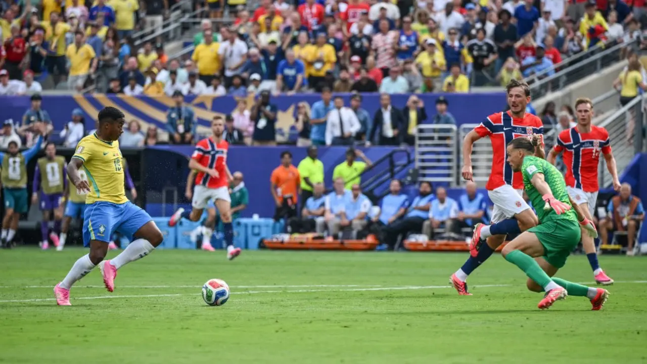 Timnas Brasil vs Norwegia