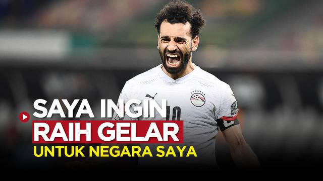 Berita video wawancara Mohamed Salah jelang partai final Piala Afrika 2021, Mesir Vs Senegal