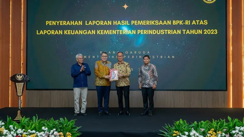 Kementerian Perindustrian (Kementerian Perindustrian) kembali meraih Opini Wajar Tanpa Pengecualian (WTP) dari Badan Pemeriksa Keuangan Republik Indonesia (BPK-RI).