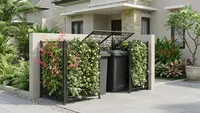10 Ide Tempat Sampah Tertutup di Area Depan Rumah, Tampak Bersih, Rapi, dan Estetik