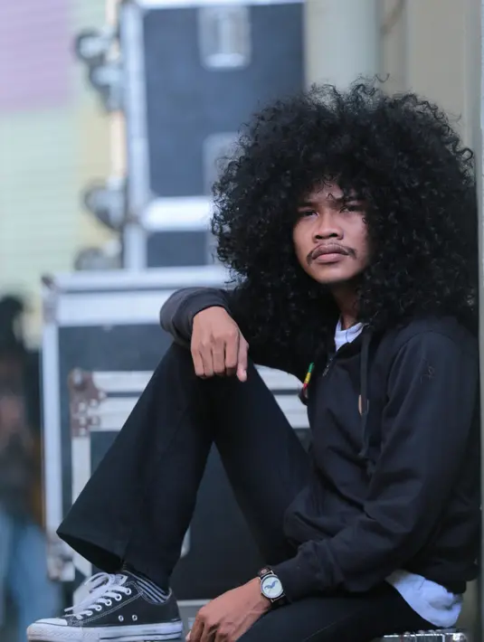 Salah satu yang menjadi motivasi Zaka, peserta asal Makassar ini ingin membahagiakan oleh orangtua. Selain memberikan bisnis orangtua juga ingin membahagiakan adiknya. (Adrian Putra/Bintang.com)