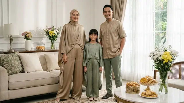 Tips Memilih Seragam Baju Lebaran yang Stylish dan Nyaman Dikenakan/Gemini AI