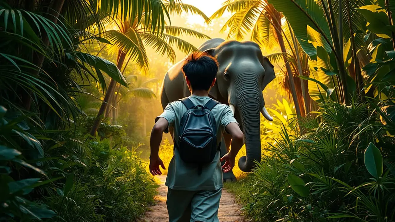 mimpi dikejar gajah