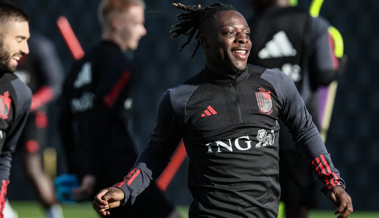 Dengan hasil yang cukup baik tersebut, Setan Merah kini menduduki posisi ke-1 pada klasemen sementara Grup F Kualifikasi EURO 2024 dengan 16 poin. (BRUNO FAHY / Belga / AFP)