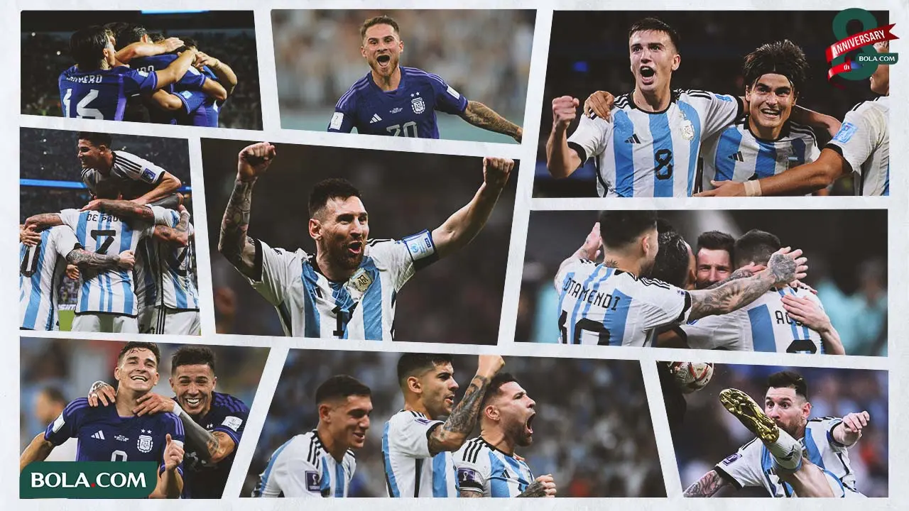 Kolase - Kompliasi Pemain Timnas Argentina